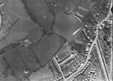 Aerial picture from 1943