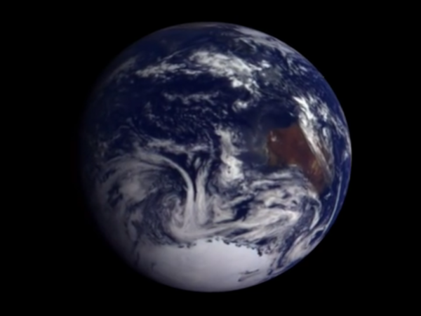 Picture of the earth from space